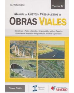 MANUAL DE COSTOS Y PRESUPUESTOS DE OBRAS VIALES- TOMO II