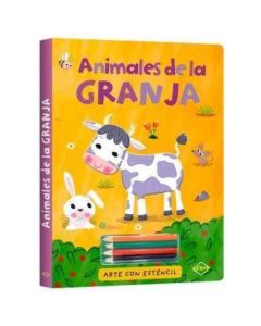 ANIMALES DE LA GRANJA- ARTE CON ESTENCIL (TD)