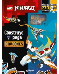 LEGO NINJAGO - CONSTRUYE Y PEGA DRAGONES (CAJA)