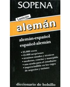 LEXICON ALEMAN ALEMAN ESPAÑOL- ESPAÑOL ALEMAN (B)